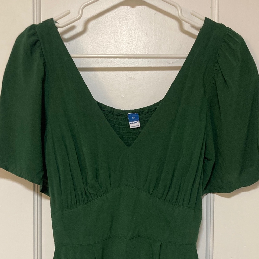 Old Navy Emerald Green Jumpsuit